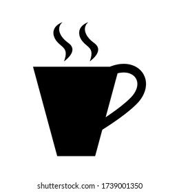 tea cup  icon or logo isolated sign symbol vector illustration - high quality black style vector icons
