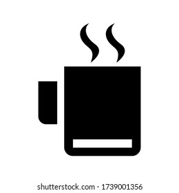 tea cup  icon or logo isolated sign symbol vector illustration - high quality black style vector icons
