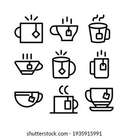 Tea Cup Icon Or Logo Isolated Sign Symbol Vector Illustration - Collection Of High Quality Black Style Vector Icons
