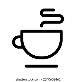 tea cup icon or logo isolated sign symbol vector illustration - high quality black style vector icons
