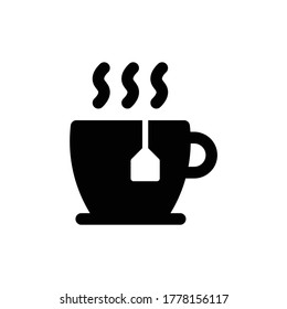 Tea-Cup-Symbol Logo Vorlage Vektordesign-Illustration