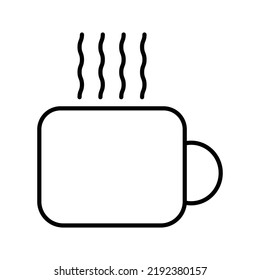 Tea Cup icon out line icon
