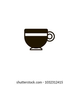 tea cup icon. sign design