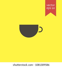 tea cup. tea cup icon. sign design. Vector EPS 10