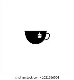 tea cup icon vector