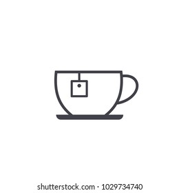 tea cup icon vector Eps10