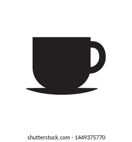 tea cup icon vector flat design