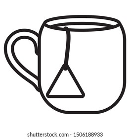 tea cup icon vector illustration