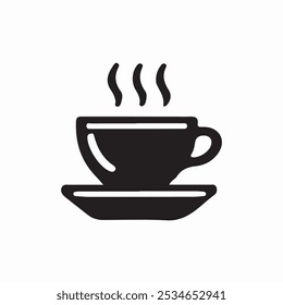 Icono de la taza de té Imagen de Ilustración vectorial