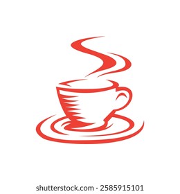 Tea cup icon vector illustration in white background.