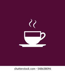 tea cup icon vector illustration vector, for web and mobile design