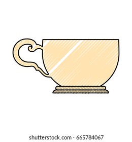 Tea cup isolated