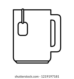 tea cup isolated icon