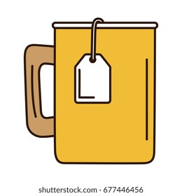 tea cup isolated icon