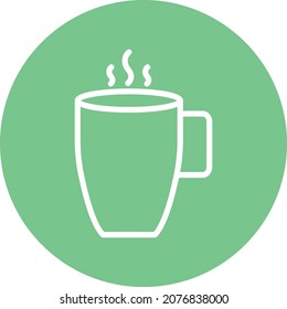 Icono de vector aislado de Tea Cup que puede modificar o editar fácilmente

