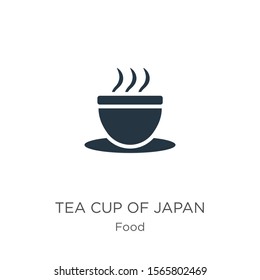 Tea cup of japan icon vector. Trendy flat tea cup of japan icon from food collection isolated on white background. Vector illustration can be used for web and mobile graphic design, logo, eps10