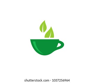 Tea cup logo