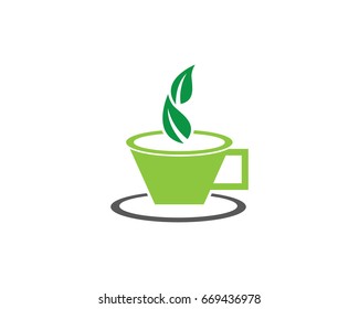 Tea cup logo