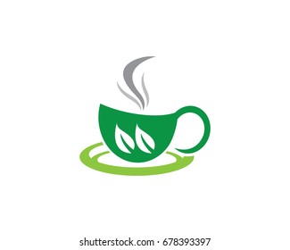 Tea cup logo