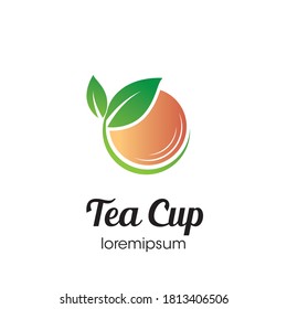 Tea Cup logo or symbol template design
