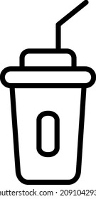 Teebeutel mit gestreiftem Vektorsymbol
