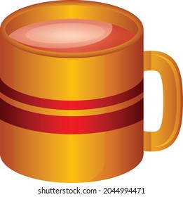 Tea Cup vector art and illustration