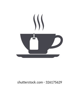 tea cup vector icon