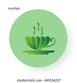 Tea cup vector illustration