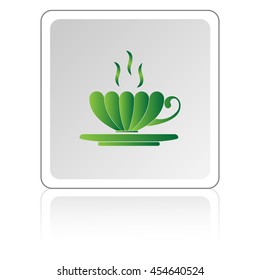 Tea cup vector illustration