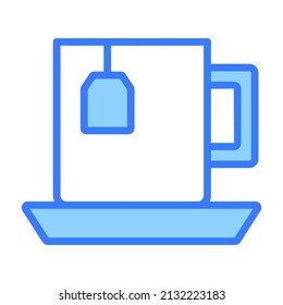 tea cup vector Line Icon. Simple Creative vector Line Icon