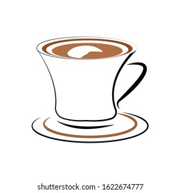 Tea Cups Simple Tea Cup 10 llustration Clip Art Vector