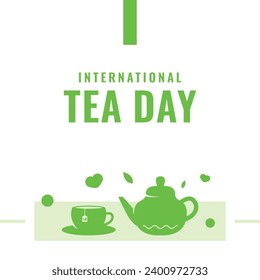Tea Day Illustration Design Template