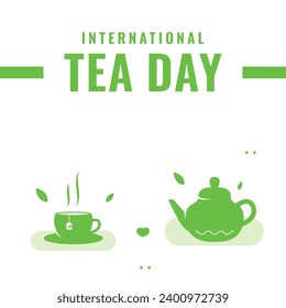 Tea Day Illustration Design Template