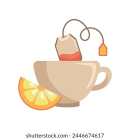 tea day party isolated design