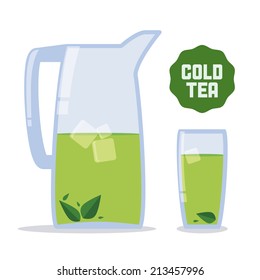tea design over white background vector illustration