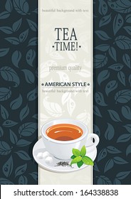 Tea design template