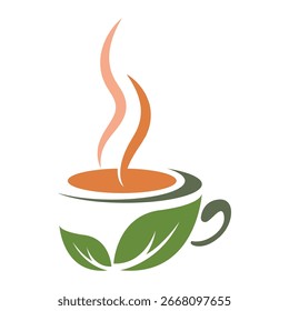 Teegetränk-Logo, Symbolgrafik