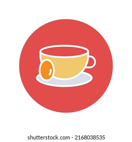  Tea egg Isolated Vector icon which can easily modify or edit

