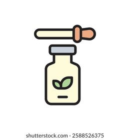 Tea Essence Icon Vector Illustration