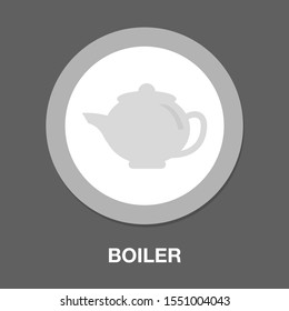 Tea. Fresh brewed tea - teapot, pour in a cup of tea. A beautiful teapot. Stock vector