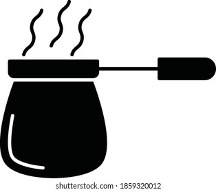 tea and hot Vector Icon 