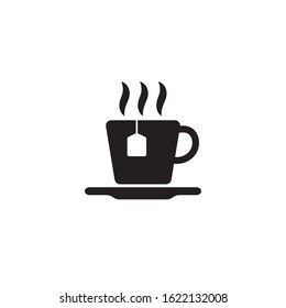 Tea icon, tea cup in trendy flat style design. Vector graphic illustration.