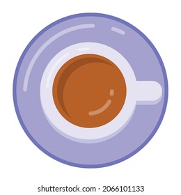 Un diseño de icono de té, concepto de bebida caliente 