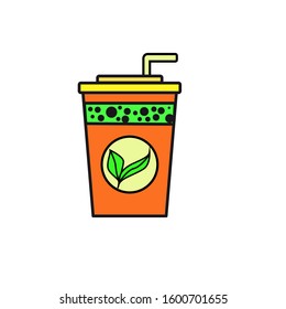Tea icon design template EPS 10