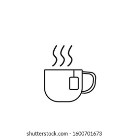 Tea icon design template EPS 10