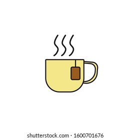 Tea icon design template EPS 10