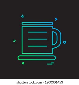 Tea icon design vector