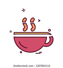Tea icon design vector