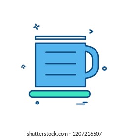Tea icon design vector