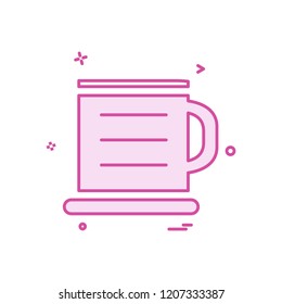 Tea icon design vector